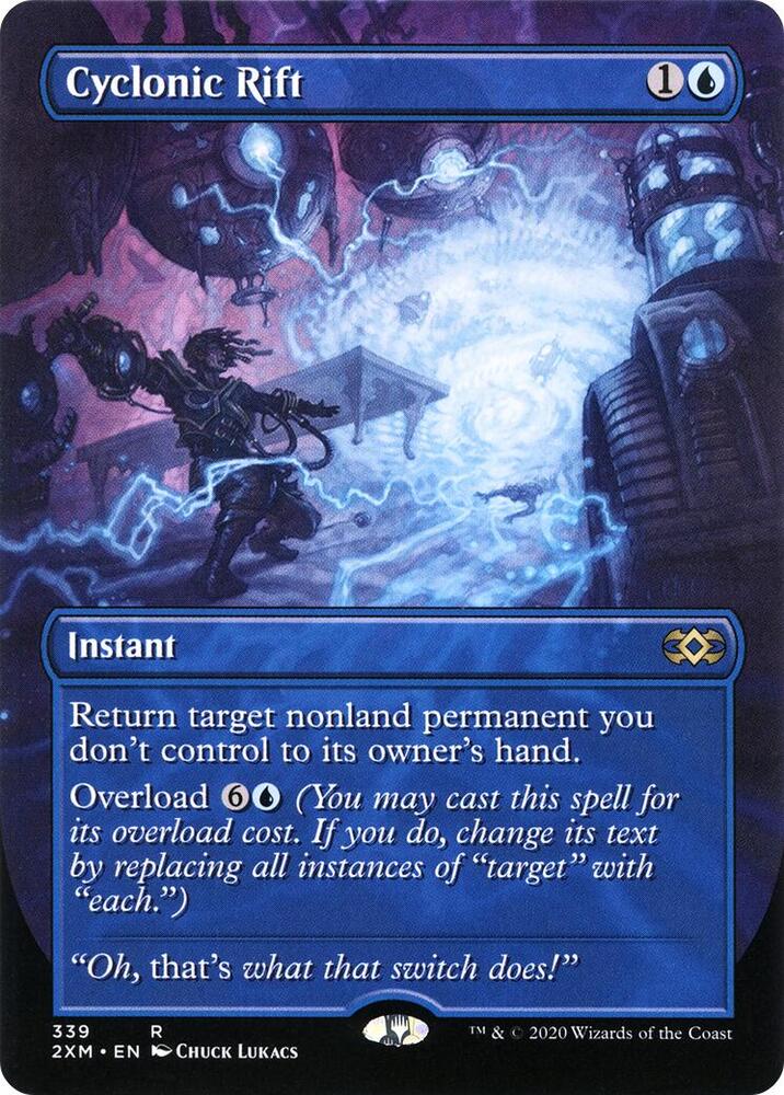 Cyclonic Rift 339/332 (Double Masters)  - Borderless | Good Games Morley
