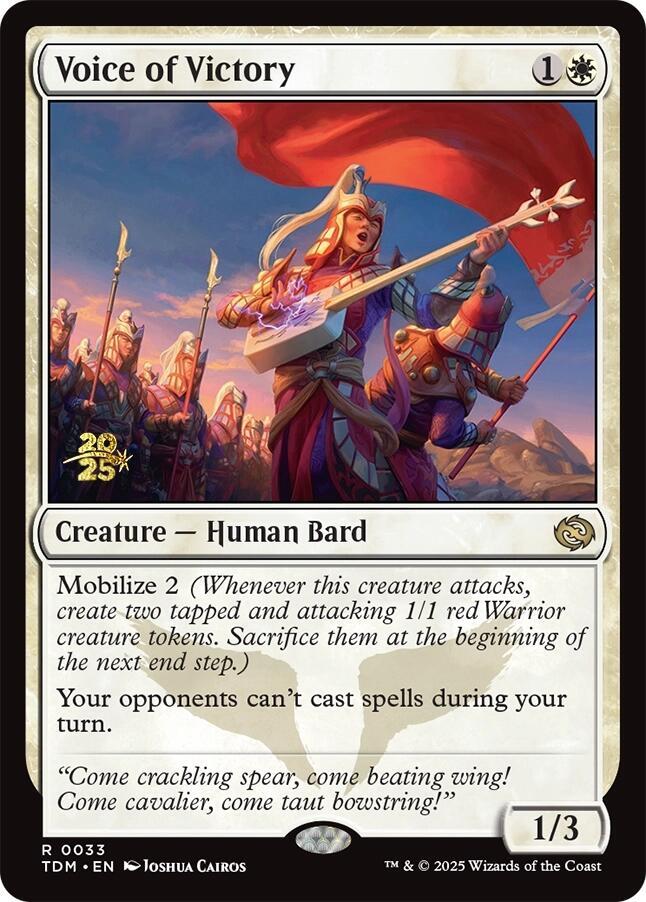 Voice of Victory 33 (Prerelease Cards)  - Foil | Good Games Morley
