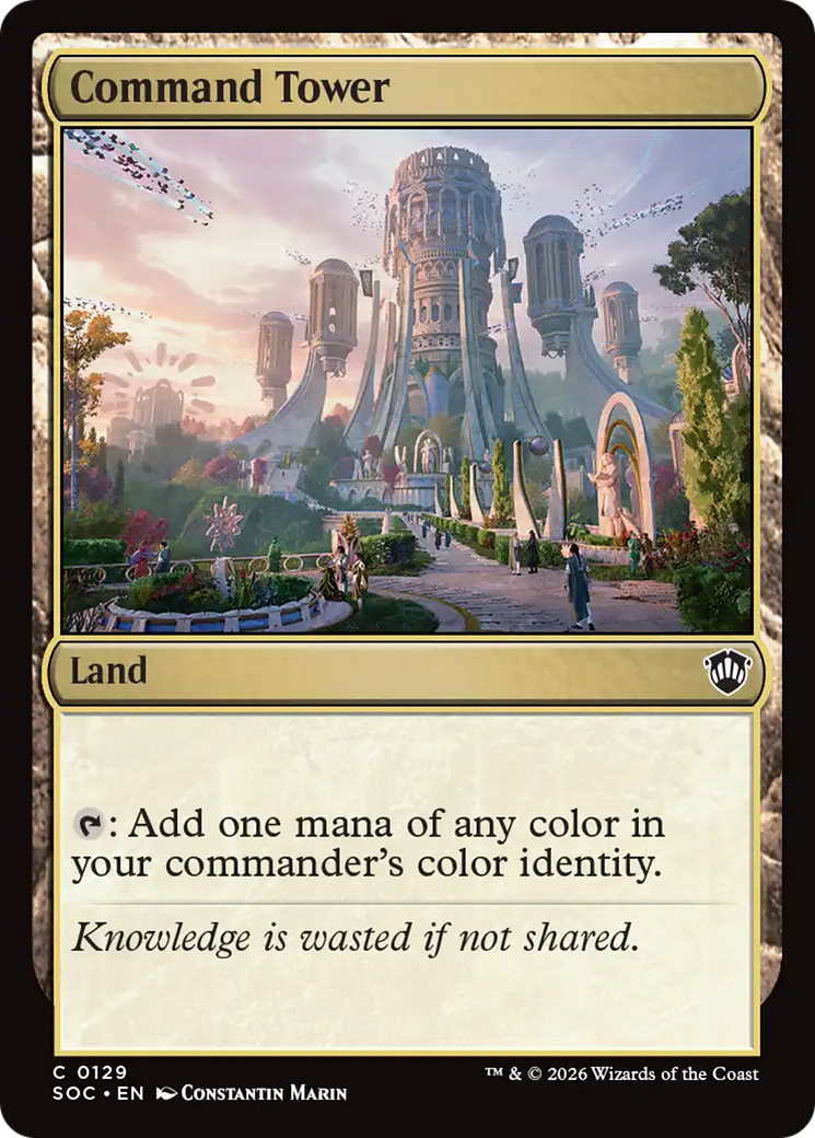 Command Tower [Secrets of Strixhaven Commander] | Good Games Morley