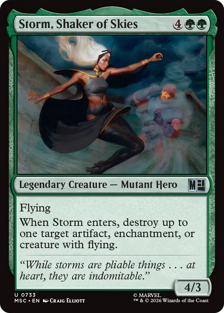 Storm, Shaker of Skies [Marvel Super Heroes Commander] | Good Games Morley