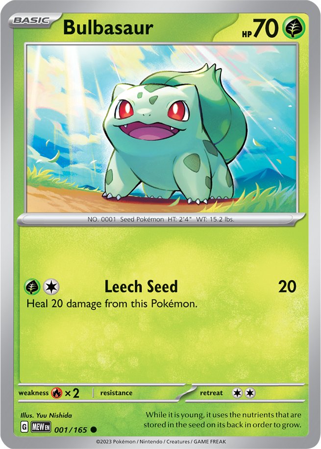 Bulbasaur (001/165) [Scarlet & Violet 151] | Good Games Morley
