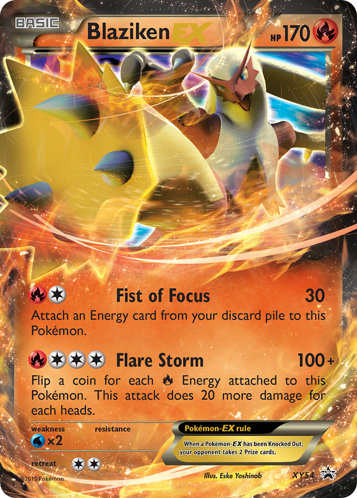 Blaziken EX (XY54) [XY: Black Star Promos] | Good Games Morley