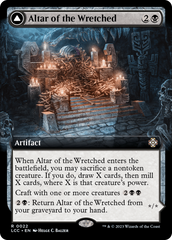 Altar of the Wretched // Wretched Bonemass (Extended Art) [The Lost Caverns of Ixalan Commander] | Good Games Morley