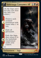 Hidetsugu Consumes All // Vessel of the All-Consuming (Extended Art) [Kamigawa: Neon Dynasty] | Good Games Morley