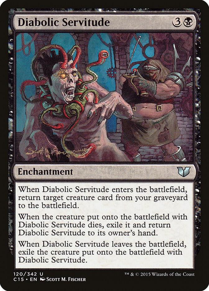 Diabolic Servitude 120/342 (Commander 2015)  | Good Games Morley