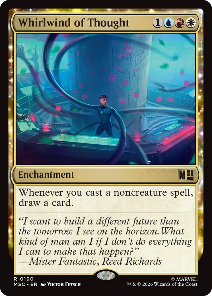 Whirlwind of Thought (Surge Foil) [Marvel Super Heroes Commander] | Good Games Morley