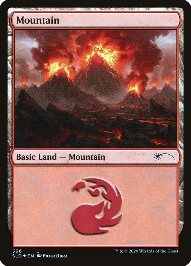 Mountain (Seismic) (566) [Secret Lair Drop Promos] | Good Games Morley