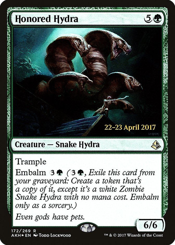 Honored Hydra [Amonkhet Prerelease Promos] | Good Games Morley