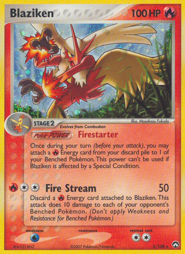Blaziken (5/108) [EX: Power Keepers] | Good Games Morley