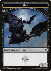 Bat // Spirit (010) Double-Sided Token [Ravnica Allegiance Guild Kit Tokens] | Good Games Morley
