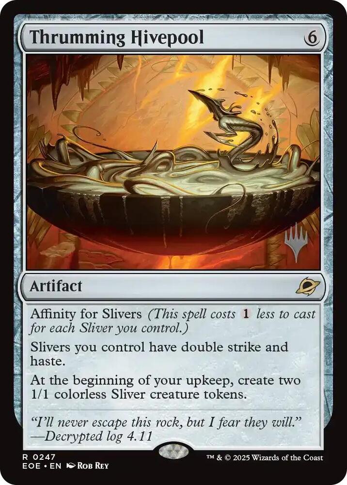 Thrumming Hivepool 247 (Promo Pack: Edge of Eternities)  | Good Games Morley