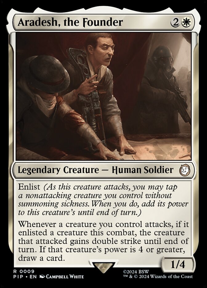 Aradesh, the Founder 9/326 (Universes Beyond: Fallout)  - Foil | Good Games Morley