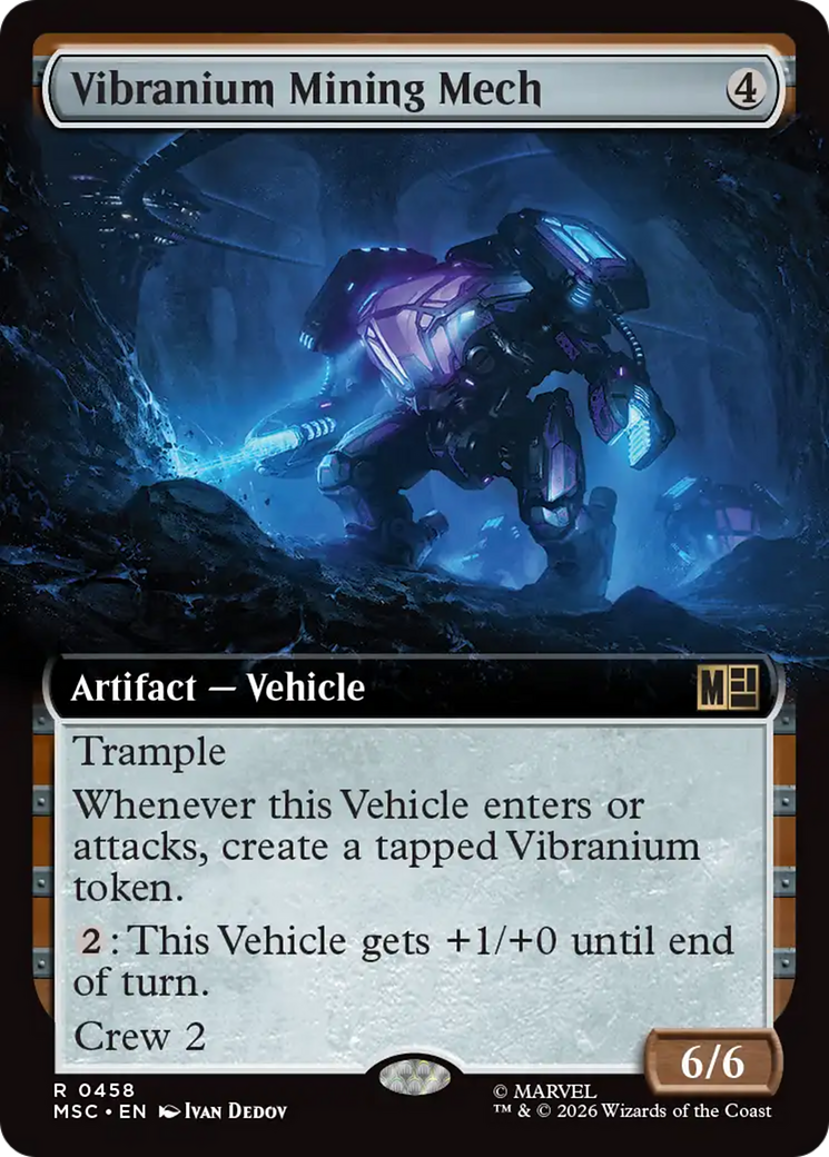Vibranium Mining Mech (Extended Art) [Marvel Super Heroes Commander] | Good Games Morley