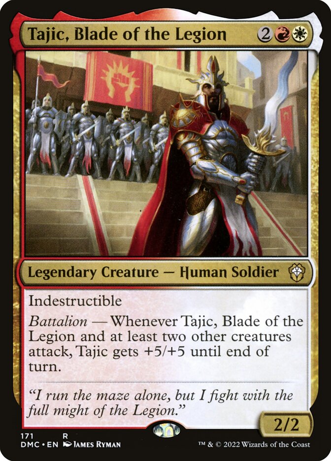 Tajic, Blade of the Legion 171/50 (Commander: Dominaria United)  | Good Games Morley