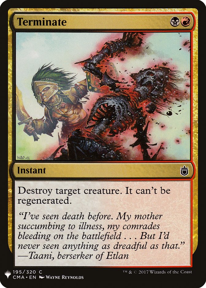 Terminate [Mystery Booster] | Good Games Morley