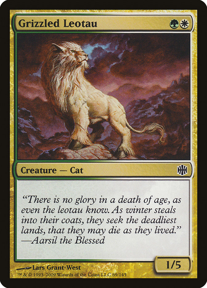 Grizzled Leotau 69/145 (Alara Reborn)  - Foil | Good Games Morley