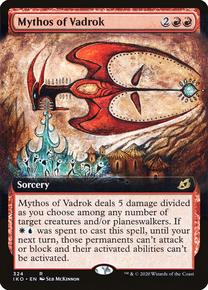 Mythos of Vadrok (Extended Art) [Ikoria: Lair of Behemoths] | Good Games Morley