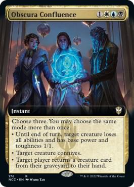 Obscura Confluence Extended Art 176 (Commander: Streets of New Capenna)  | Good Games Morley