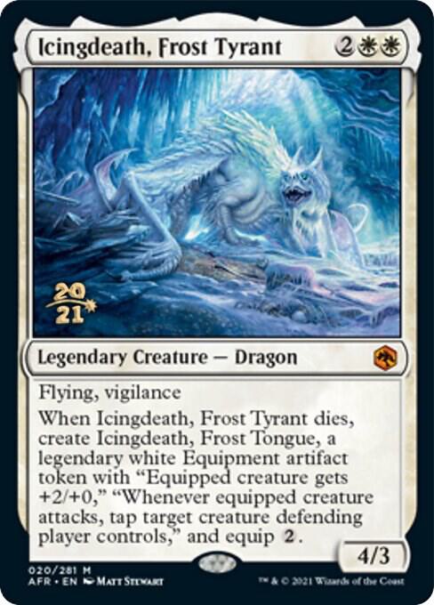 Icingdeath Frost Tyrant 20s/241 (Prerelease Cards)  - Foil | Good Games Morley