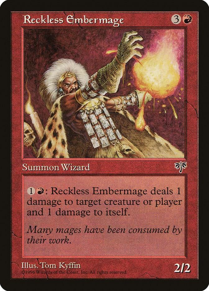 Reckless Embermage 189/350 (Mirage)  | Good Games Morley