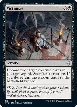 Victimize 112/62 (Commander: Adventures in the Forgotten Realms)  | Good Games Morley