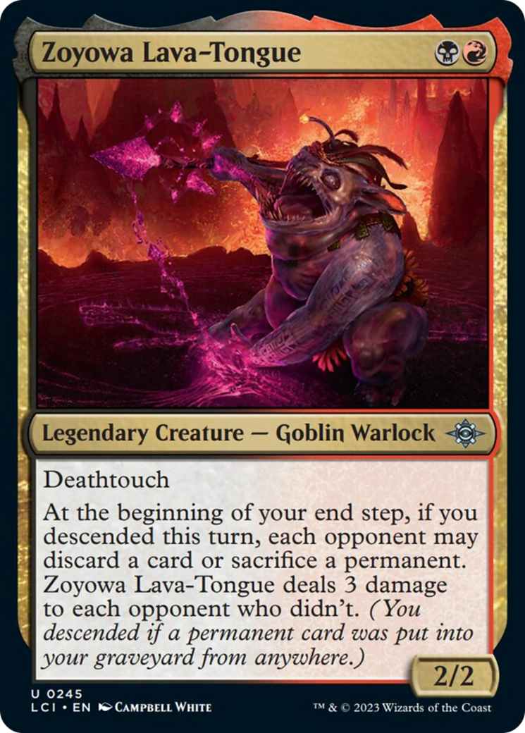 Zoyowa Lava-Tongue [The Lost Caverns of Ixalan] | Good Games Morley