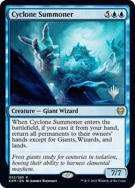 Cyclone Summoner (Promo Pack) [Kaldheim Promos] | Good Games Morley