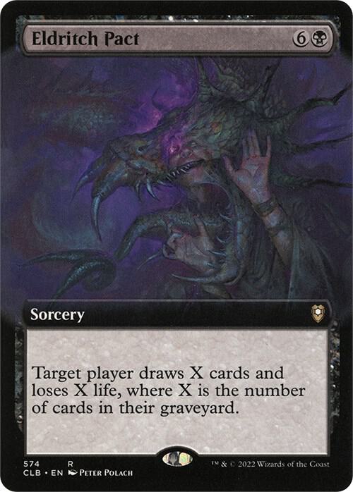 Eldritch Pact Extended Art 574 (Commander Legends: Battle for Baldur's Gate)  - Foil | Good Games Morley
