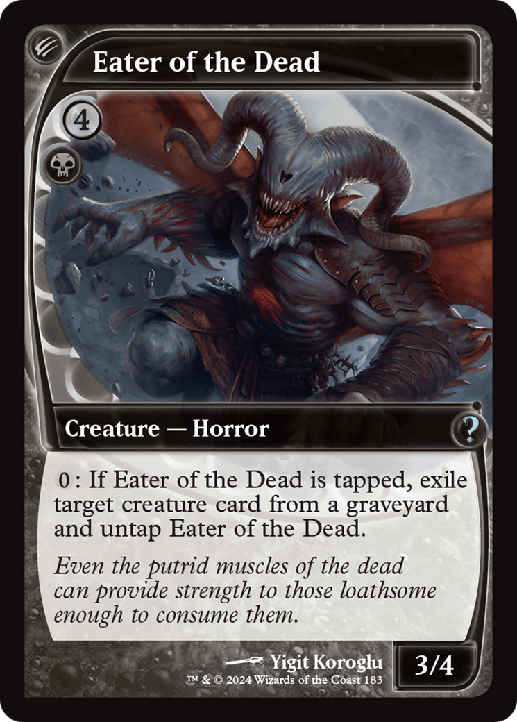 Eater of the Dead (Future Sight) [Mystery Booster 2] | Good Games Morley