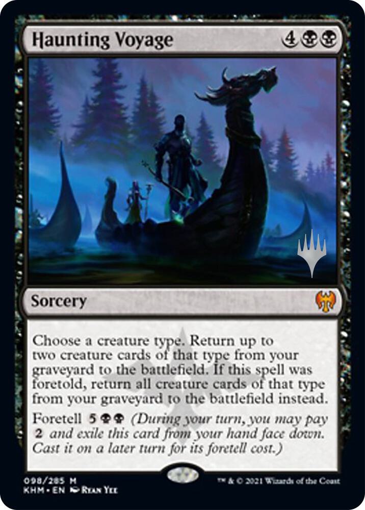 Haunting Voyage 98 (Promo Pack: Kaldheim)  - Foil | Good Games Morley