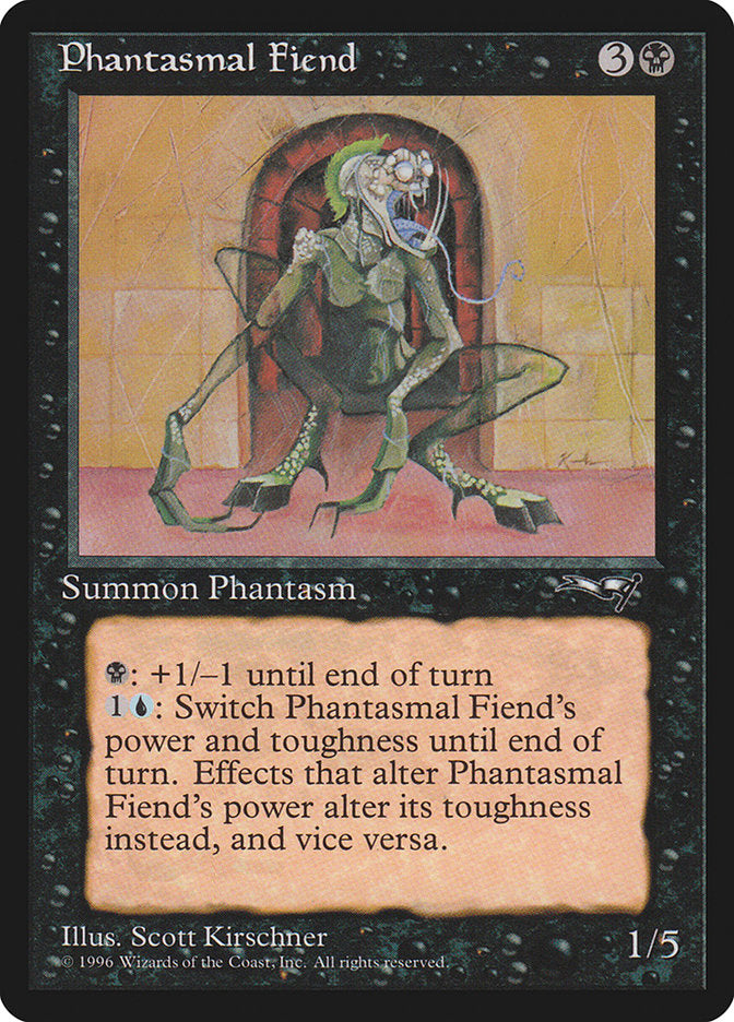 Phantasmal Fiend (Standing) [Alliances] | Good Games Morley