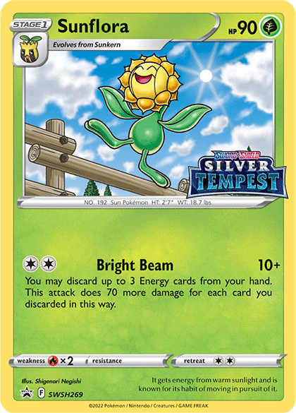 Sunflora (SWSH269) (Prerelease) [Sword & Shield: Black Star Promos] | Good Games Morley