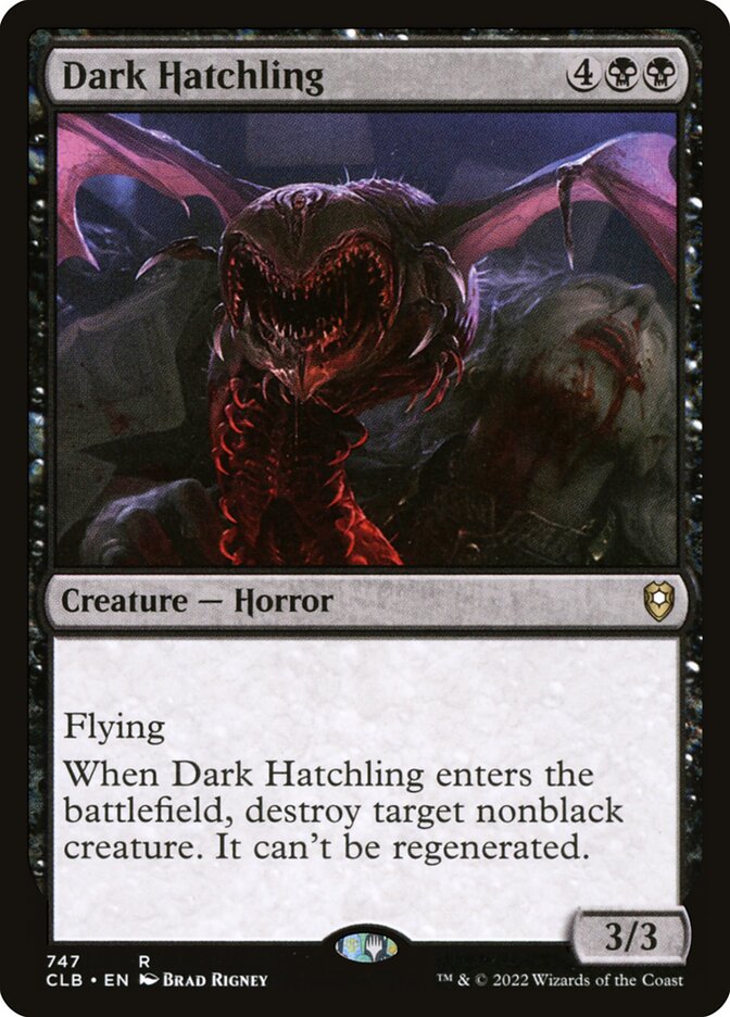 Dark Hatchling 747 (Commander Legends: Battle for Baldur's Gate)  | Good Games Morley