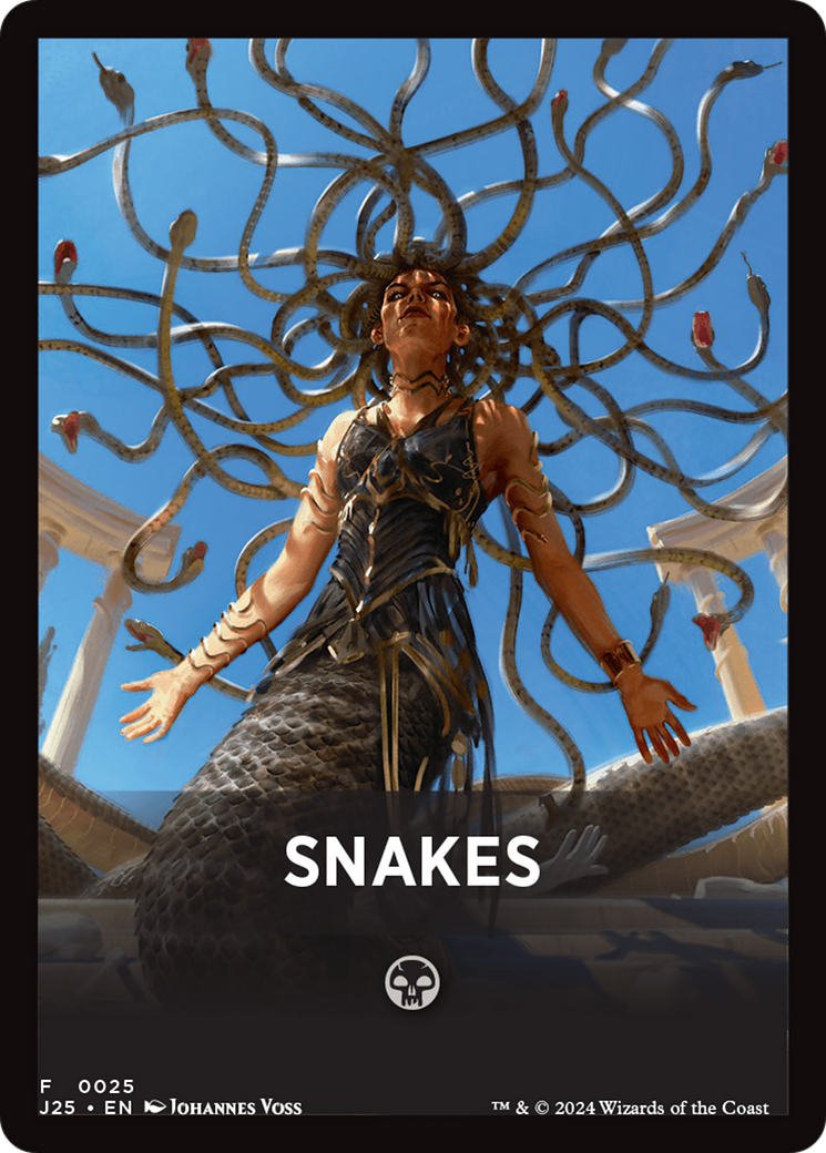 Snakes Theme Card [Foundations Jumpstart Front Cards] | Good Games Morley