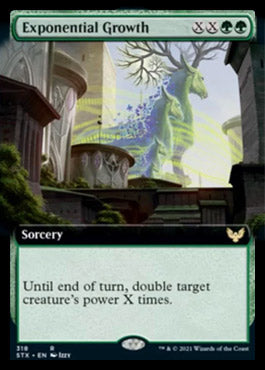 Exponential Growth (Extended Art) [Strixhaven: School of Mages] | Good Games Morley
