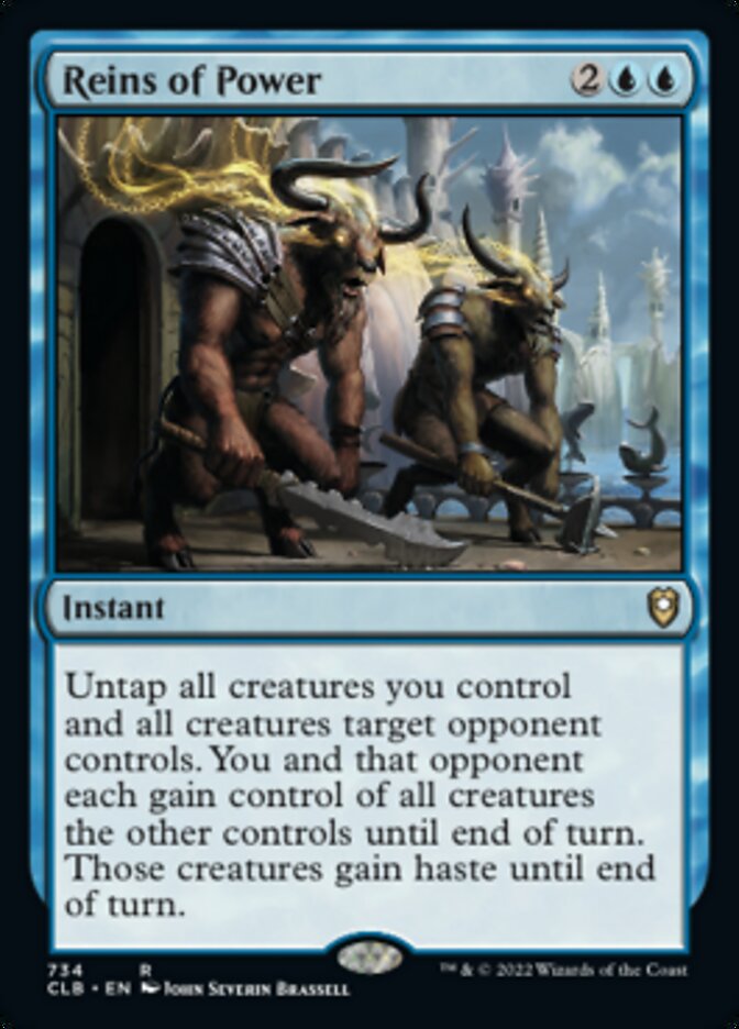 Reins of Power [Commander Legends: Battle for Baldur's Gate] | Good Games Morley