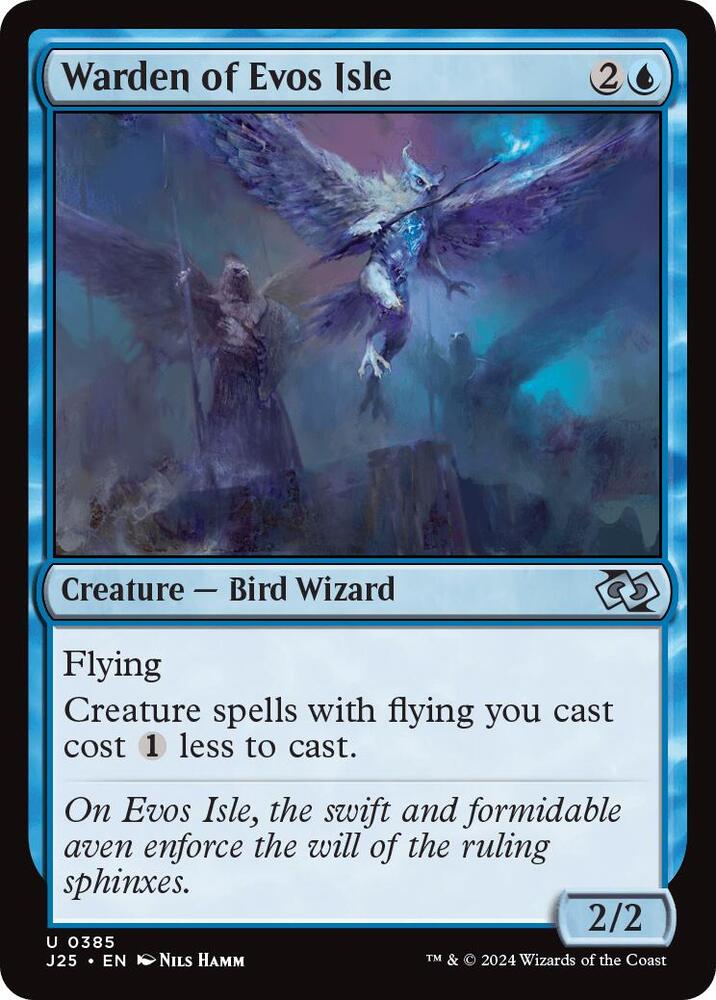 Warden of Evos Isle 385/779 (Foundations Jumpstart)  | Good Games Morley