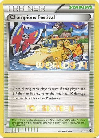 Champions Festival (XY27) (2014 Top Sixteen) [XY: Black Star Promos] | Good Games Morley