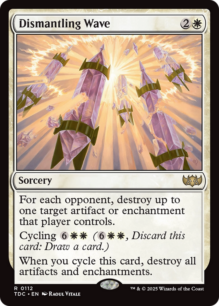 Dismantling Wave [Tarkir: Dragonstorm Commander] | Good Games Morley