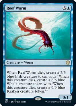 Reef Worm 127/81 (Commander 2021)  | Good Games Morley