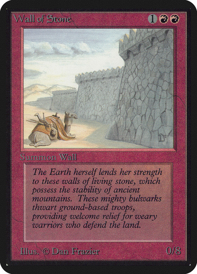 Wall of Stone [Alpha Edition] | Good Games Morley
