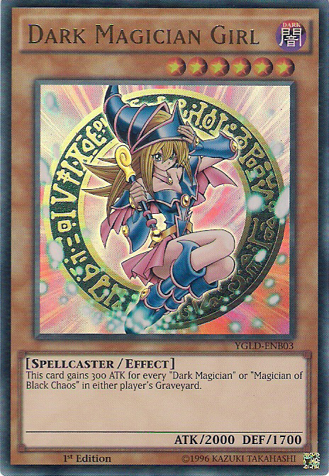 Dark Magician Girl [YGLD-ENB03] Ultra Rare | Good Games Morley