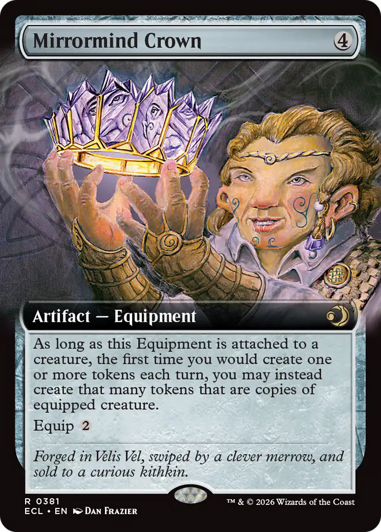 Mirrormind Crown (Extended Art) [Lorwyn Eclipsed] | Good Games Morley