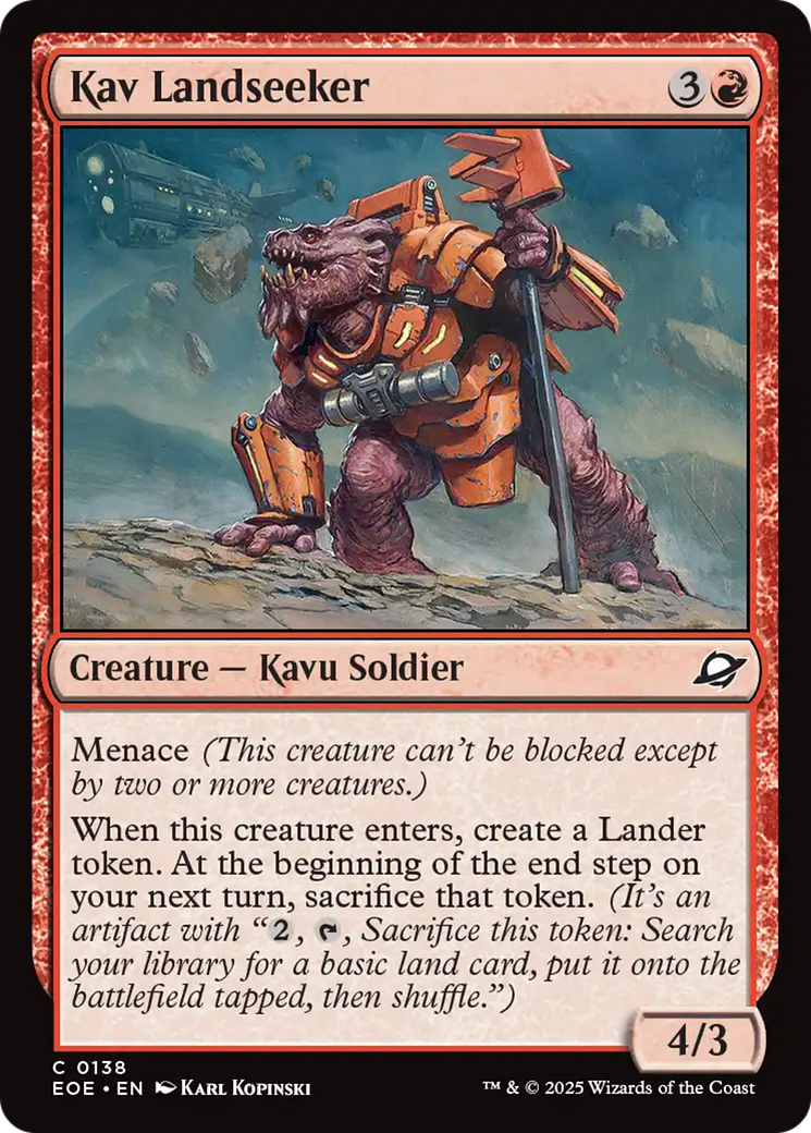 Kav Landseeker [Edge of Eternities] | Good Games Morley