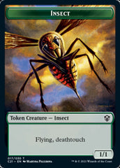 Beast (011) // Insect Double-Sided Token [Commander 2021 Tokens] | Good Games Morley