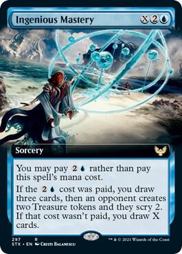 Ingenious Mastery Extended Art 297/275 (Strixhaven: School of Mages)  | Good Games Morley