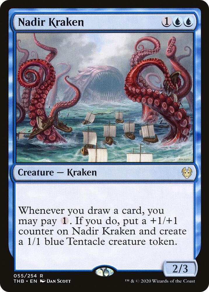 Nadir Kraken 55/254 (Theros Beyond Death)  - Foil | Good Games Morley