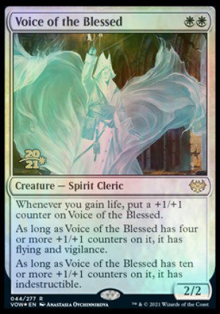 Voice of the Blessed [Innistrad: Crimson Vow Prerelease Promos] | Good Games Morley