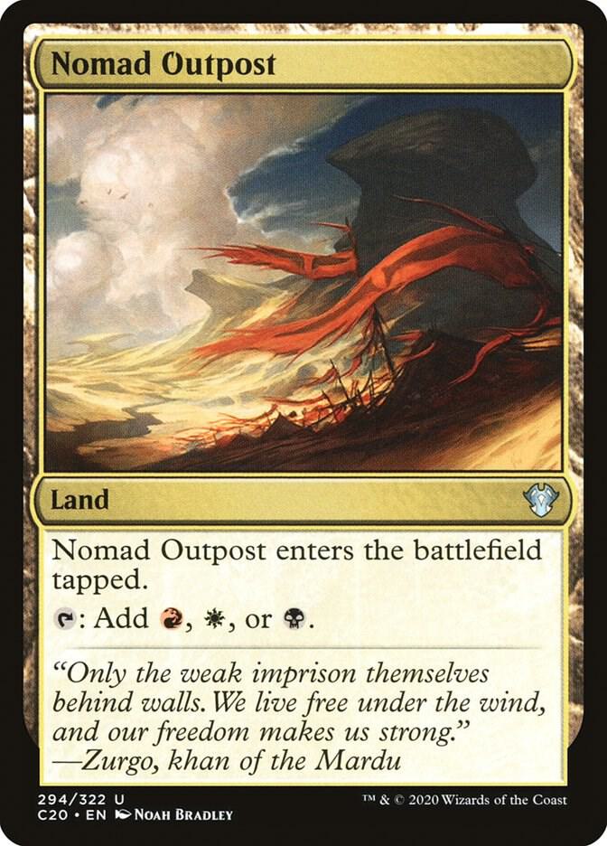 Nomad Outpost 294/322 (Commander 2020)  | Good Games Morley