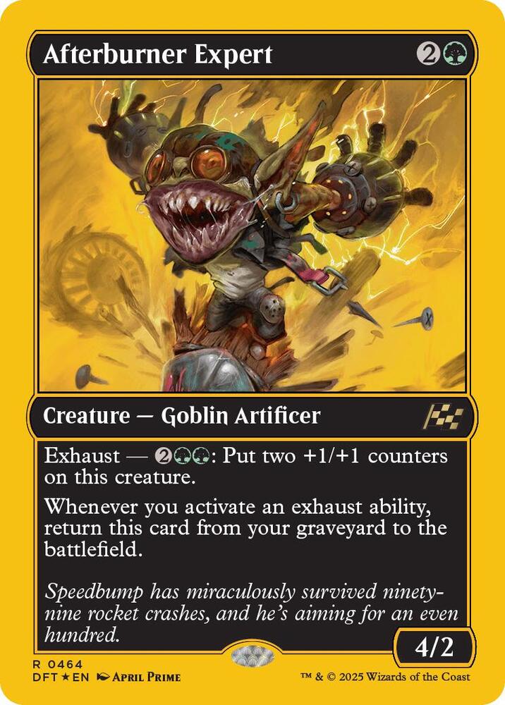 Afterburner Expert 464/291 (Aetherdrift)  - First-Place Foil | Good Games Morley